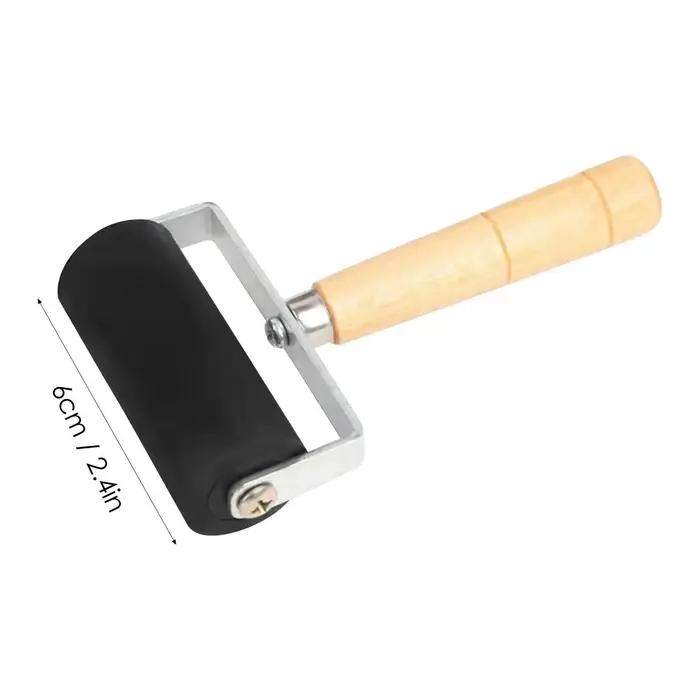 Rouleau en caoutchouc professionnel S/M/L pour peinture à l'encre