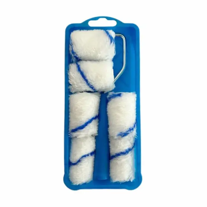 Lot de 8 rouleaux de peinture de 2 pouces à finition lisse