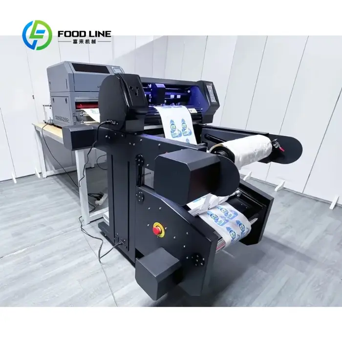 Machine d'impression d'étiquettes numérique personnalisée industrielle