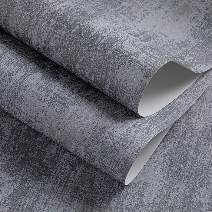 Papier peint métallique rétro industriel non tissé