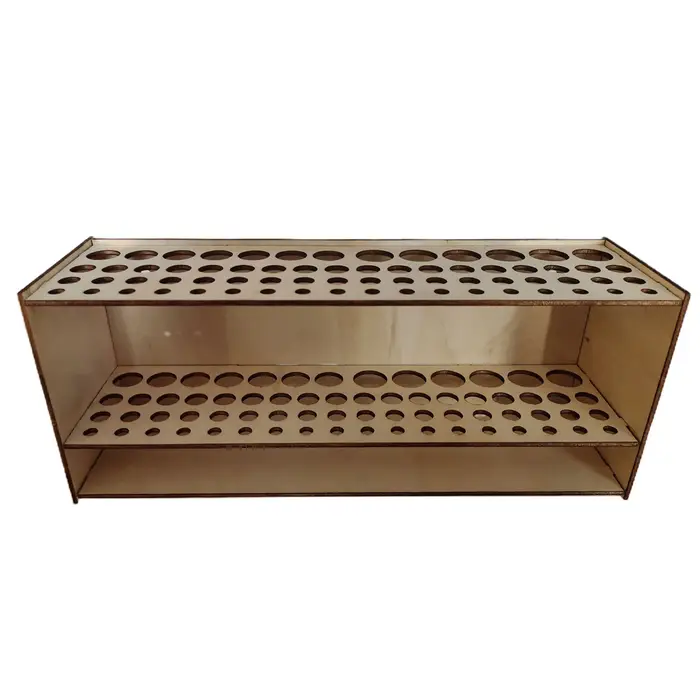 67 trous porte-pinceau support en bois