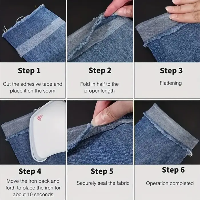 Ruban adhésif thermofusible confortable - 1 rouleau