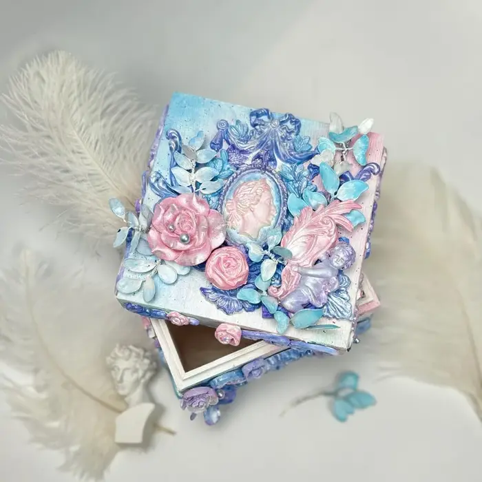 Moule en silicone d'art en relief