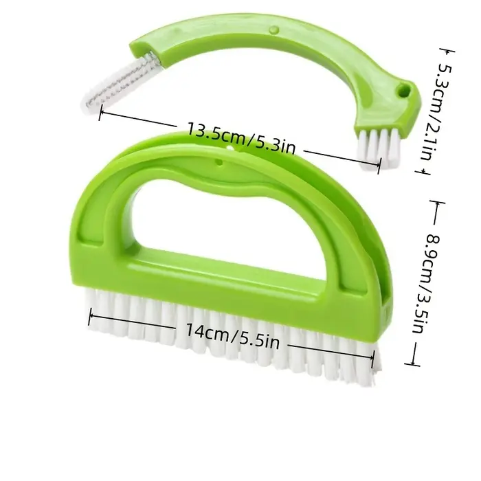 Brosse de nettoyage de joints de carrelage deux
