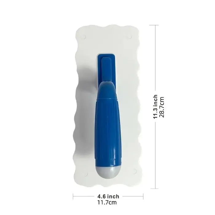 Truelle en plastique 652F avec poignée poignée confortable truelles finition en plastique appropriées
