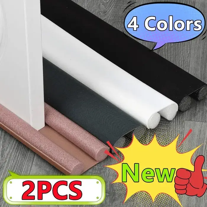 2/1PC Flexible sous la porte bouchon de tirage bande d'étanchéité inférieure