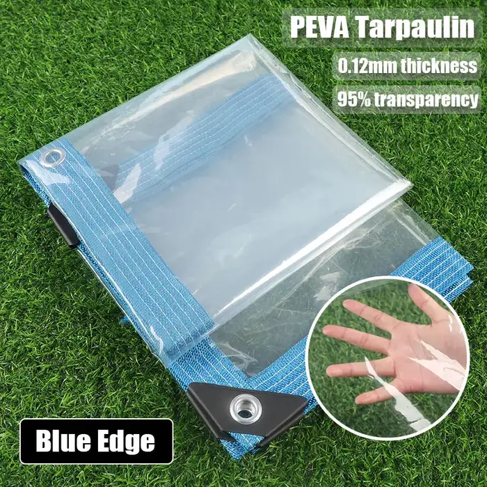 Bâche transparente PEVA personnalisable