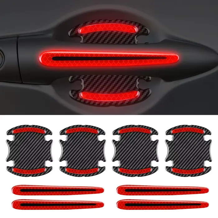 Autocollant de protection anti-rayures pour porte