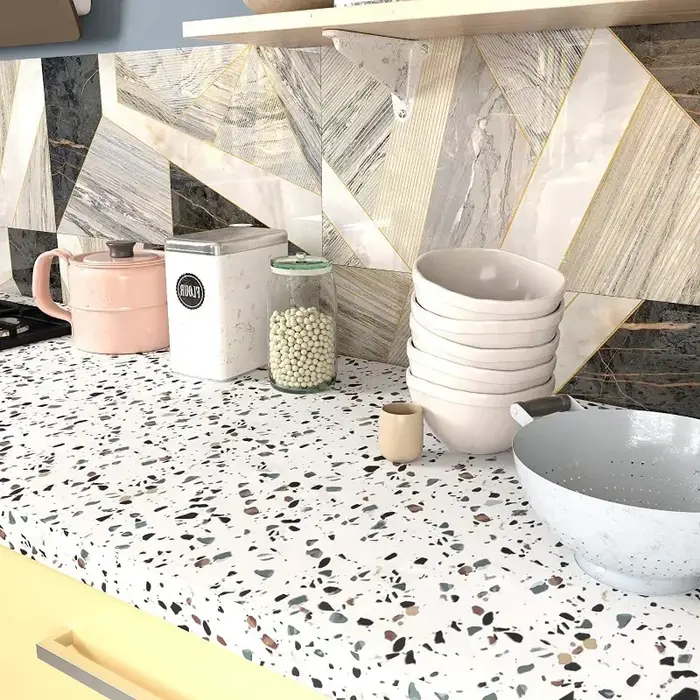 Papier de contact en terrazzo imperméable