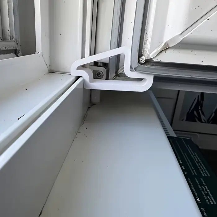 Butoir de fenêtre en plastique Durable, avec conception facile à installer, empêche le glissement, m