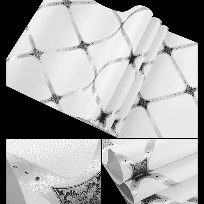 Papier peint à rayures verticales en peau de daim, motif géométrique nordique, lignes modernes et si
