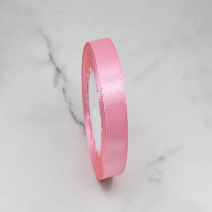 Ruban rose 1cm/2cm/2.5cm-ruban artisanal haut de gamme pour coffrets cadeaux