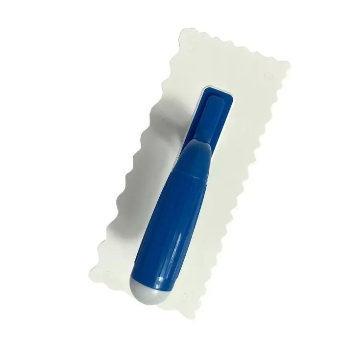 Truelle en plastique 652F avec poignée poignée confortable truelles finition en plastique appropriées