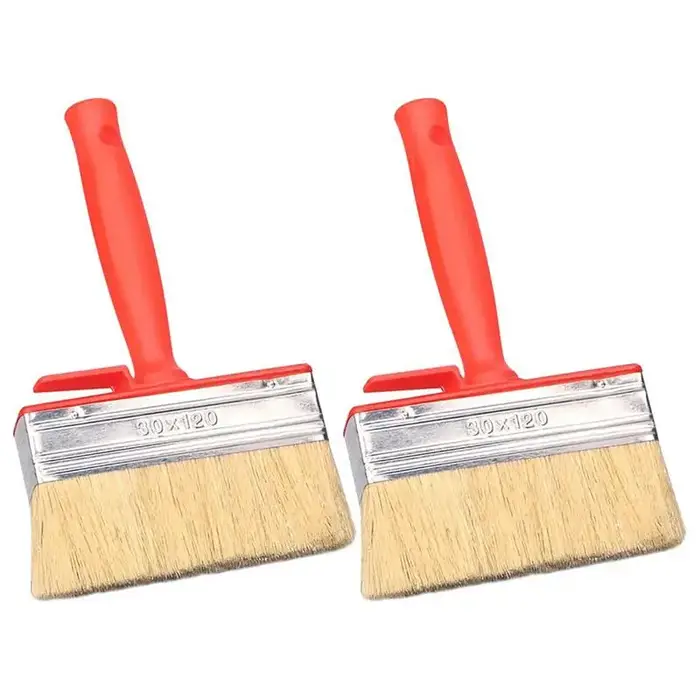 Pinceau plat 1 pièce pour murs lisses