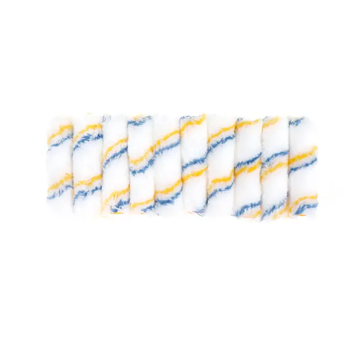 Rouleaux à peinture de 4 pouces, 10 pièces/paquet, brosse de décoration uniforme et lisse, outil dom