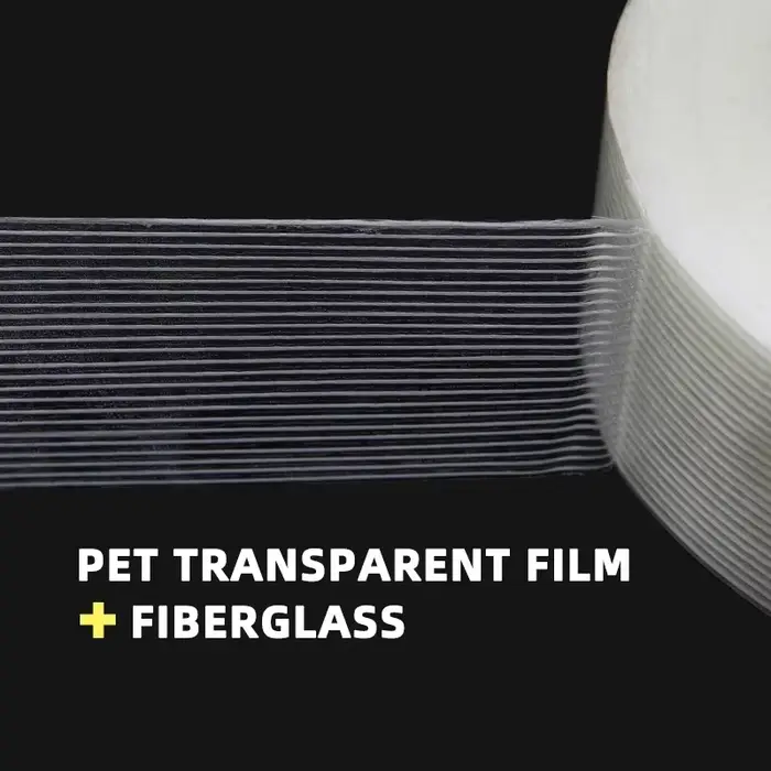 Rouleau de ruban adhésif en Fiber de verre solide