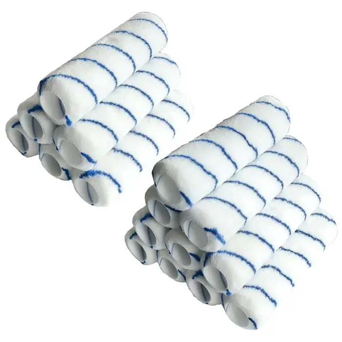 ❤️ 6/10 PIÈCES Rouleau de peinture en microfibre tissée de 9 pouces x 1