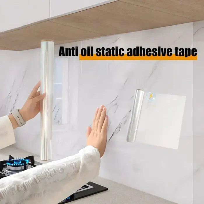 Papier peint statique transparent