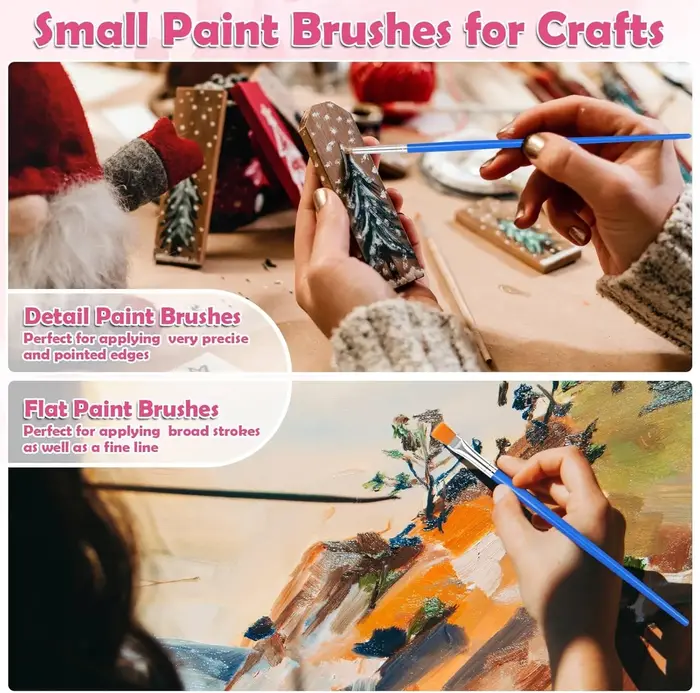 Ensemble de pinceaux de peinture