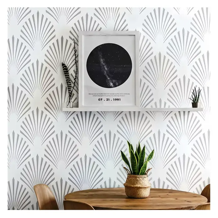 Pochoir mural pour peinture 30cm-70cm