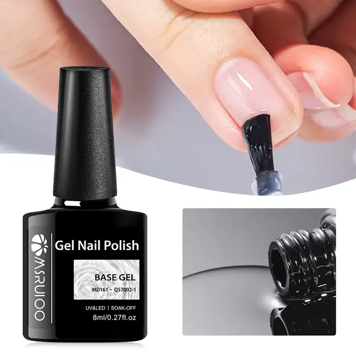 MSRUIOO 8ml couche de finition Gel vernis Semi Permanent tremper Gel UV LED