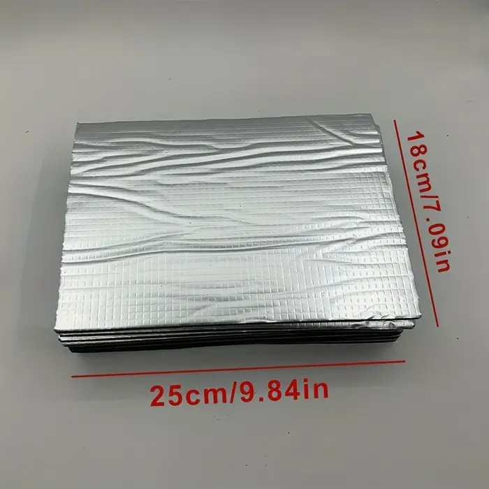 Rouleau d'isolation en mousse d'aluminium réfléchissant auto-adhésif – Isolation thermique pour fenêtres