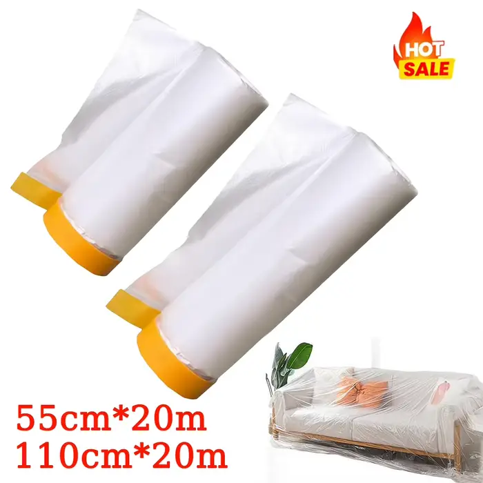 Film de protection anti-poussière pour meubles 20M