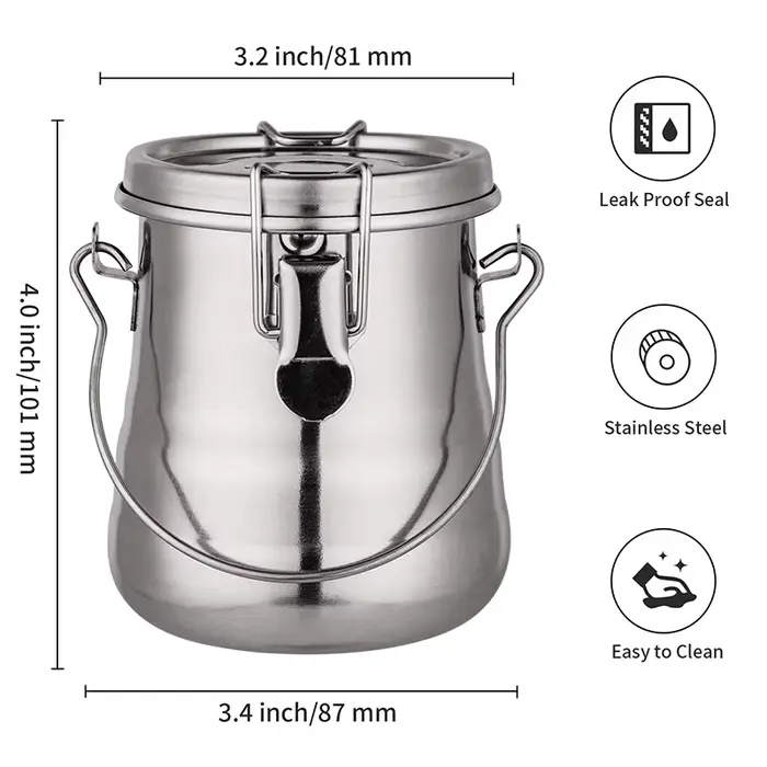 Laveur de pinceaux en acier inoxydable de taille moyenne