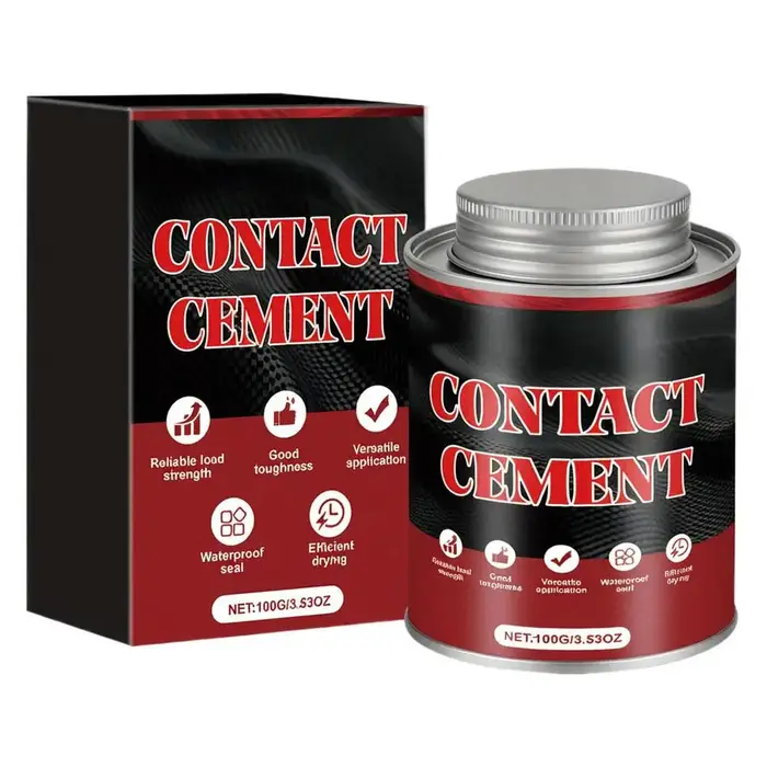 Adhésif à base de ciment de contact 100g, séchage rapide, imperméable, durable, haute résistance, ad