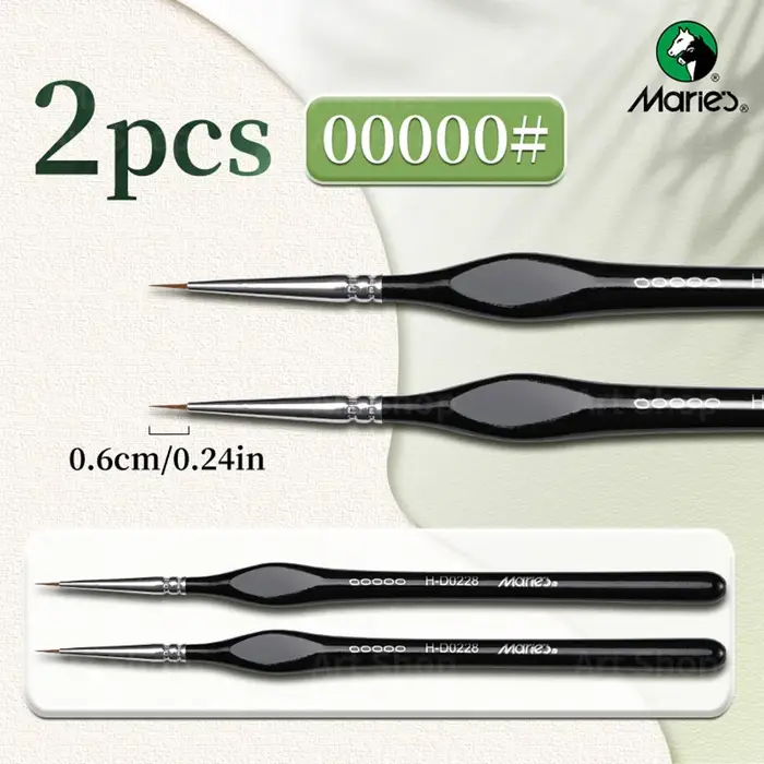 Marie's 2 pièces Micro pinceau fin