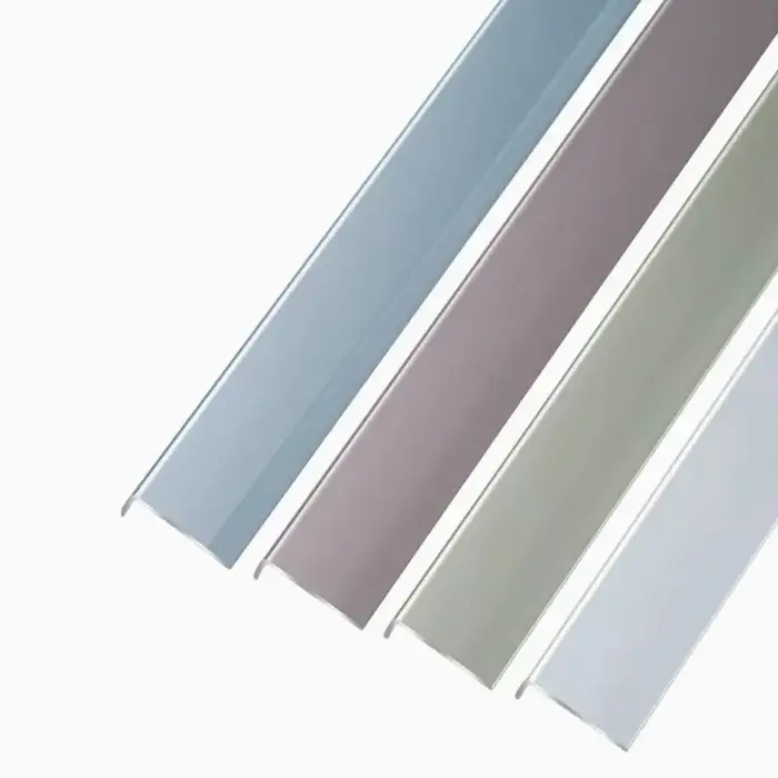 Bandes de protection d'angle de type L en alliage d'aluminium