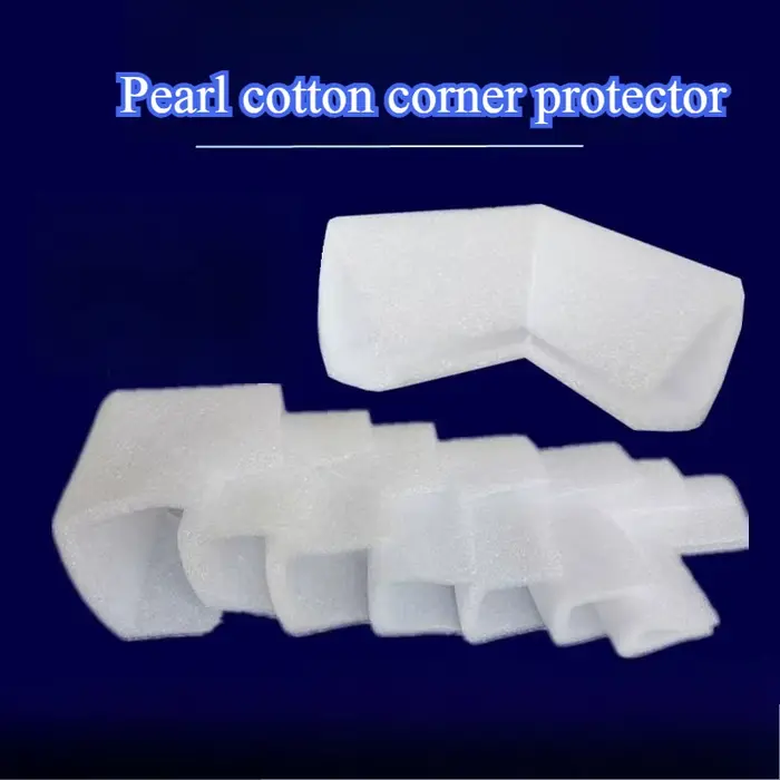 Protecteur d'angle en coton perlé en forme de U