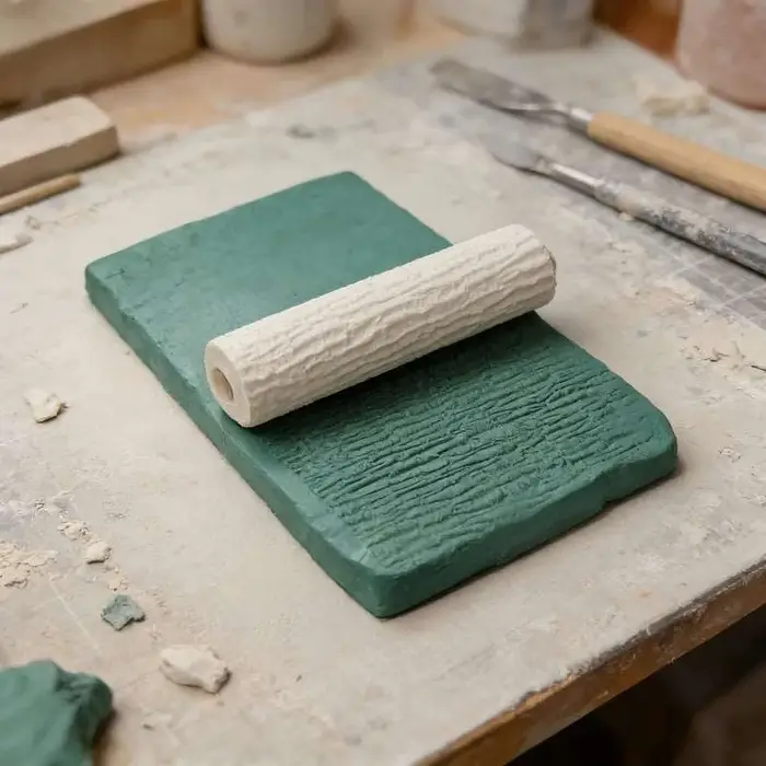 Rouleau de gaufrage à texture d'écorce
