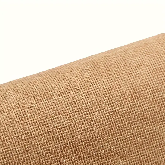 Rouleau de papier en toile de jute auto-adhésif - Matériel artisanal multi-usages pour boîtes cadeaux