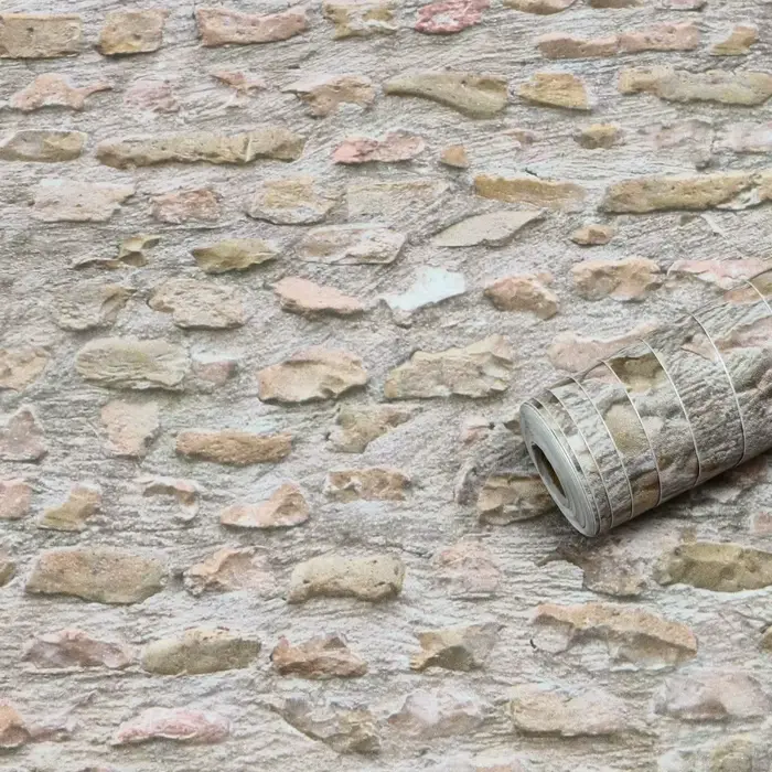 Papier peint 3D Faux Vintage Plane Bergame, papier peint auto-adhésif en gravier, adapté à la décora