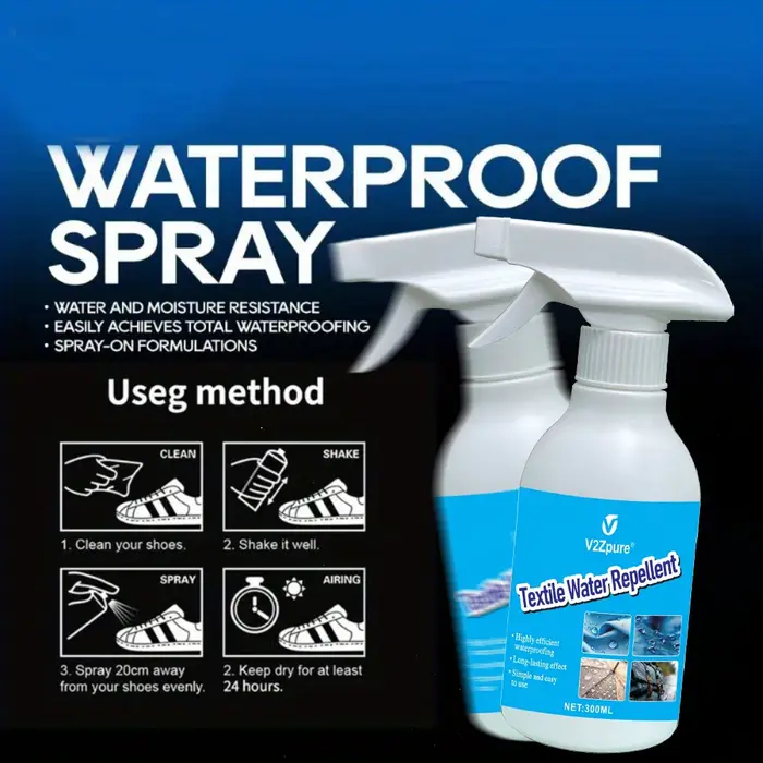 Spray imperméabilisant nano - Revêtement protecteur résistant à l'eau
