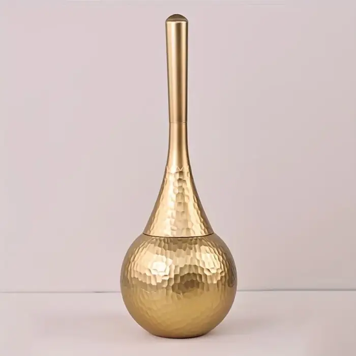 Nouvelle brosse de nettoyage dorée haut de gamme à long manche