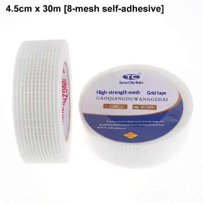 2 rouleaux de ruban adhésif en fibre de verre de 30 m