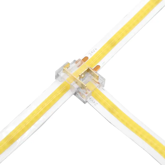 Connecteur d'angle multifonction 12 en 1 pour bande LED COB 8 mm 10 mm