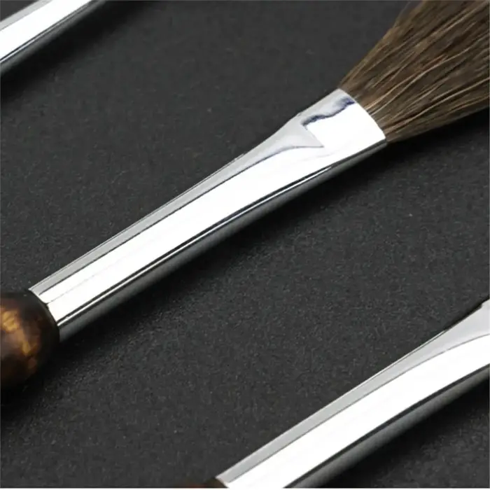 Ensemble de 5 pinceaux à rayures pour l'art professionnel et la précision