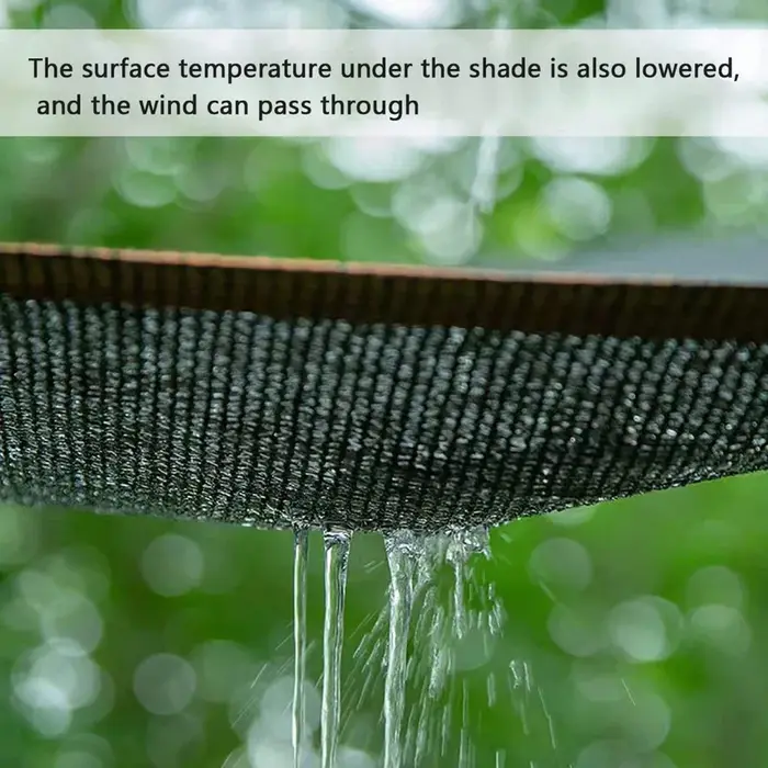Bâche en maille durable avec œillets