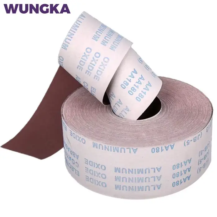 Rouleau de papier de verre 1 ou 5M 4 ''100mm de largeur