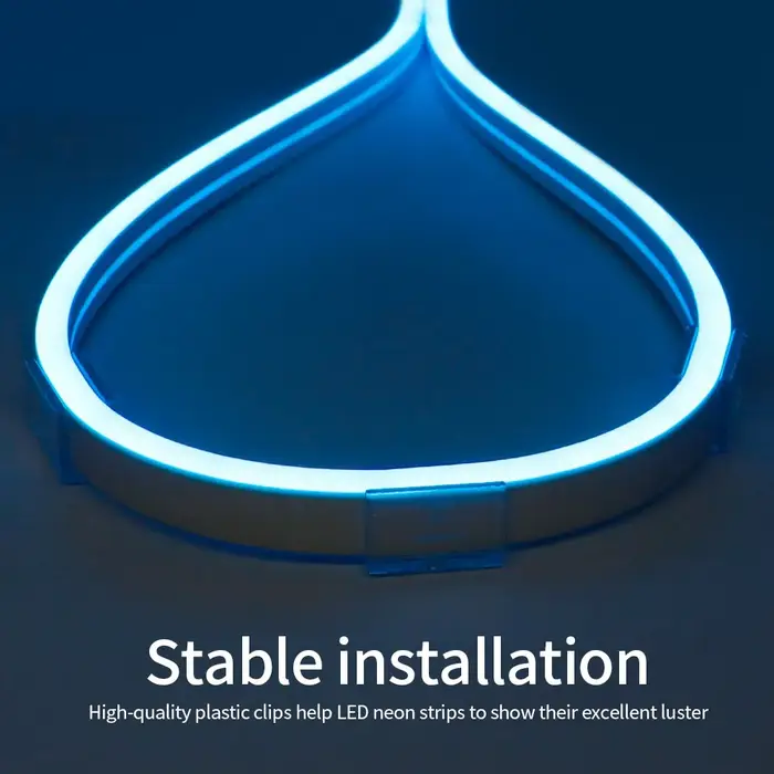 Clips de fixation de connecteur de bande LED