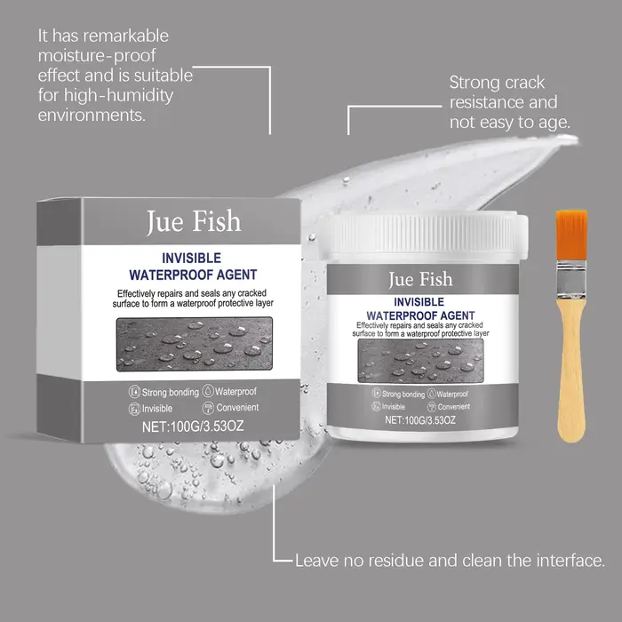 Colle isolante pour revêtement de mastic Transparent