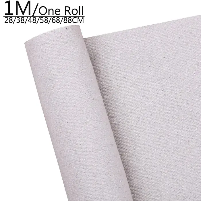 Toile vierge professionnelle pour peinture à l'huile acrylique, mélange de lin, fournitures d'artist