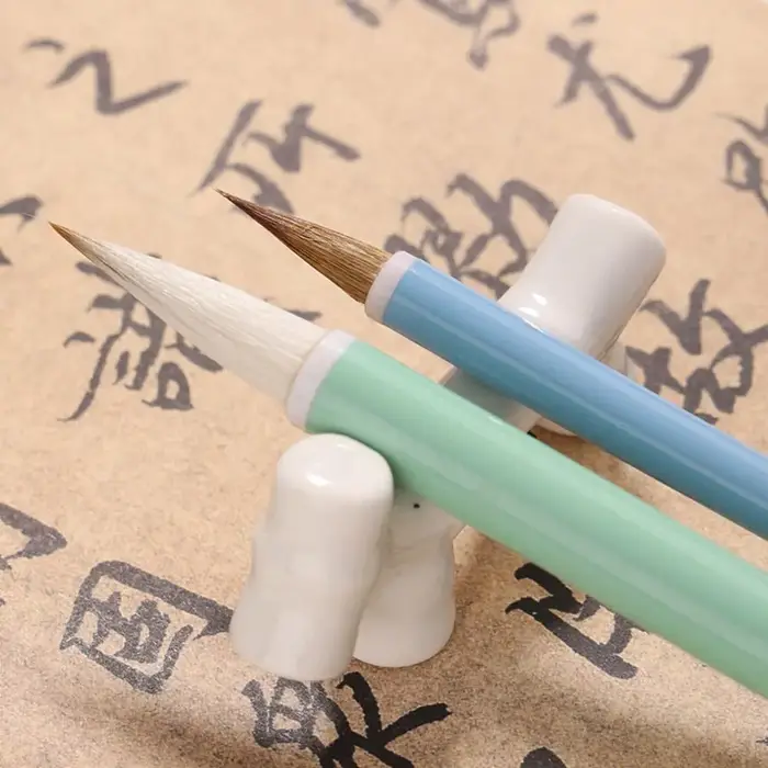 Pinceau de calligraphie chinoise d'interconnexion à l'huile