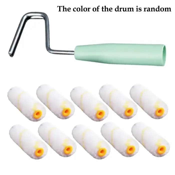 10 rouleaux de peinture en mousse durables de 100 mm