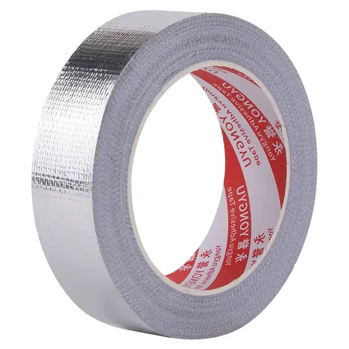 Ruban en aluminium, ruban métallique argenté large polyvalent
