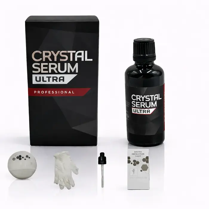 Sérum Crystal CSU Ultra CSL 10h Protection de peinture Garantie 9 ans Finition brillante Prolongeant la durée de vie