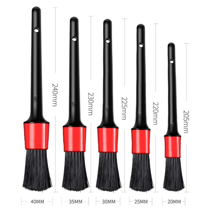 1 pièces/5 pièces ensemble de brosses de détail